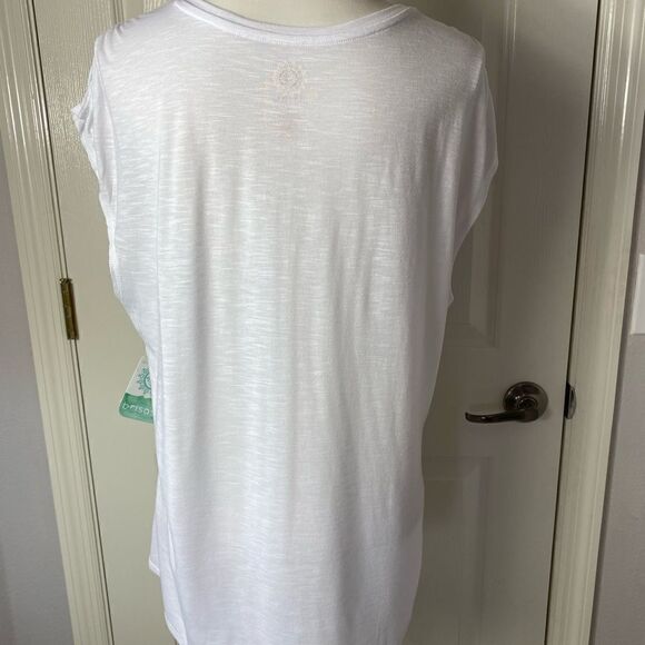 Brisas LARGE "Dog Mother Yoga Lover" TShirt NWT - Picture 8 of 8